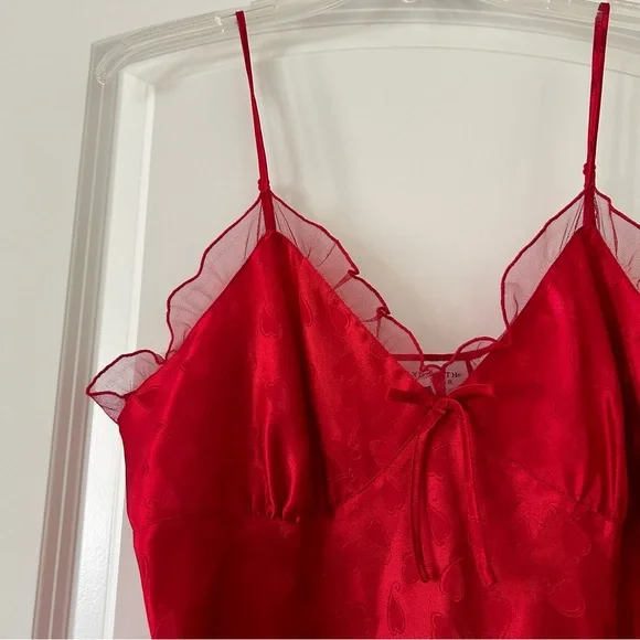 Vintage Satin Slip Dress - Picture 2 of 5